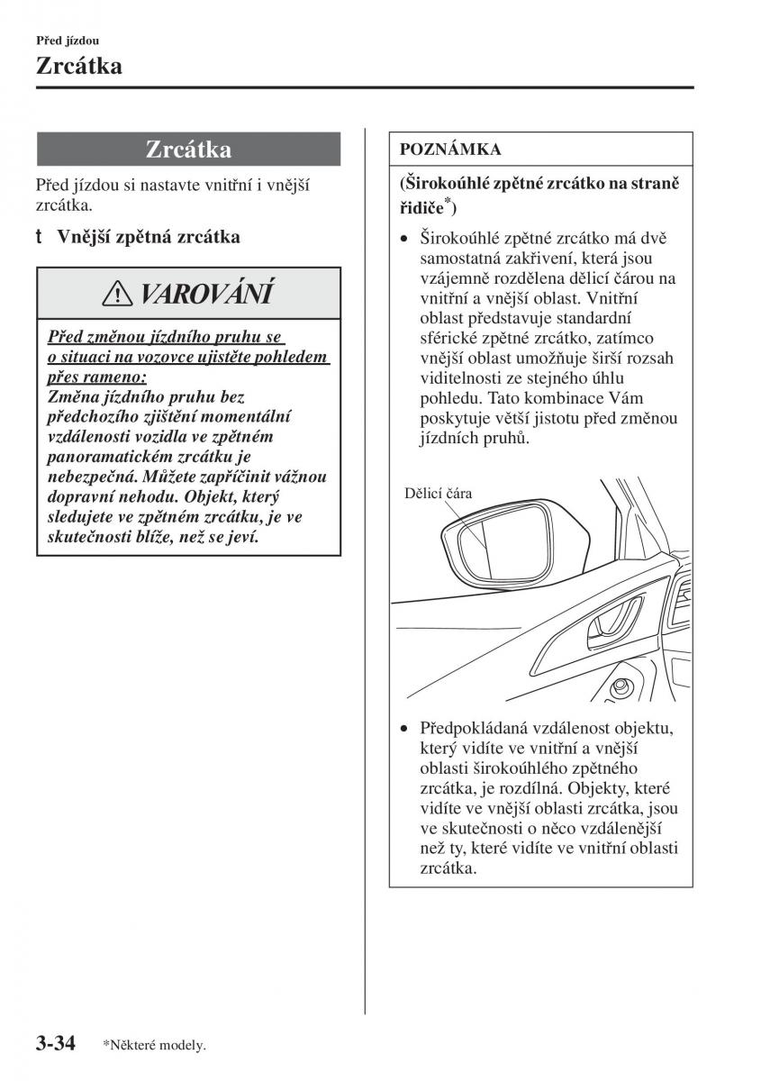 Mazda 3 III navod k obsludze / page 112