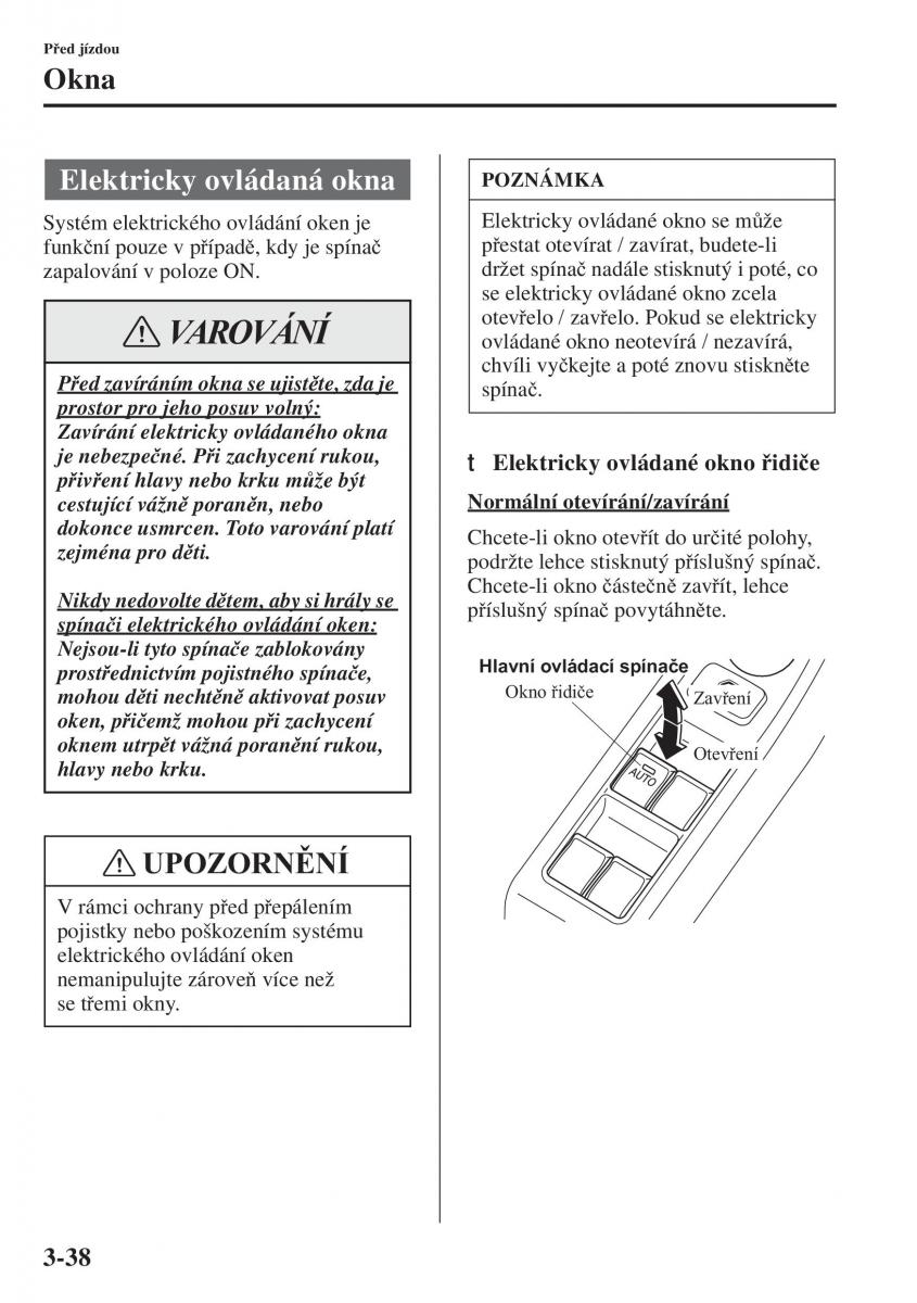 Mazda 3 III navod k obsludze / page 116