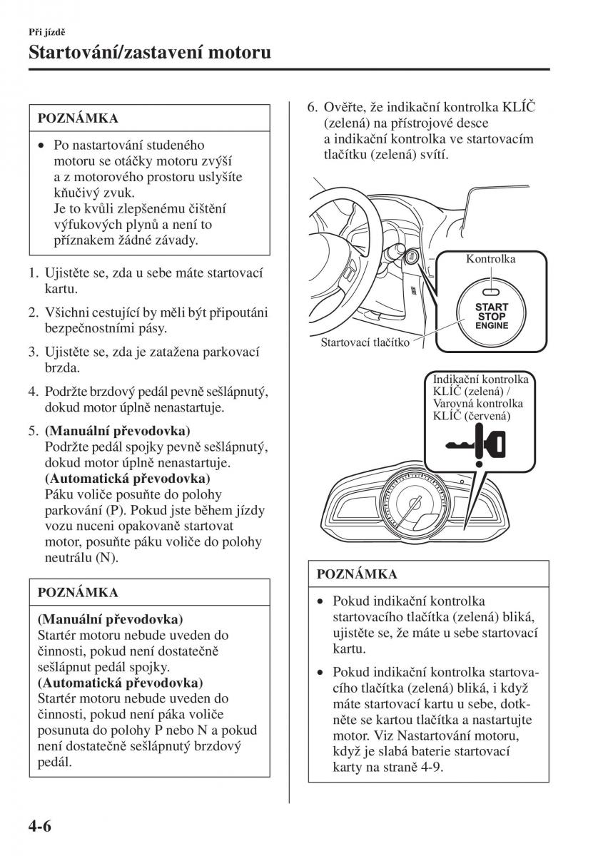 Mazda 3 III navod k obsludze / page 156