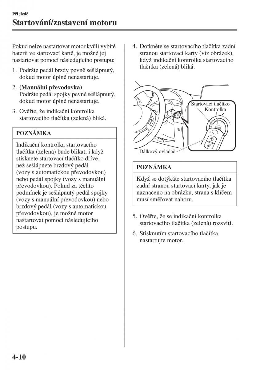 Mazda 3 III navod k obsludze / page 160