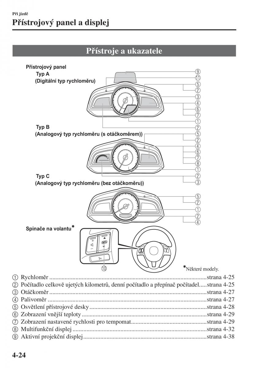 Mazda 3 III navod k obsludze / page 174