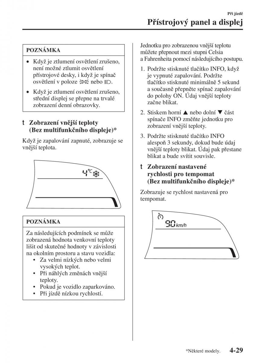 Mazda 3 III navod k obsludze / page 179