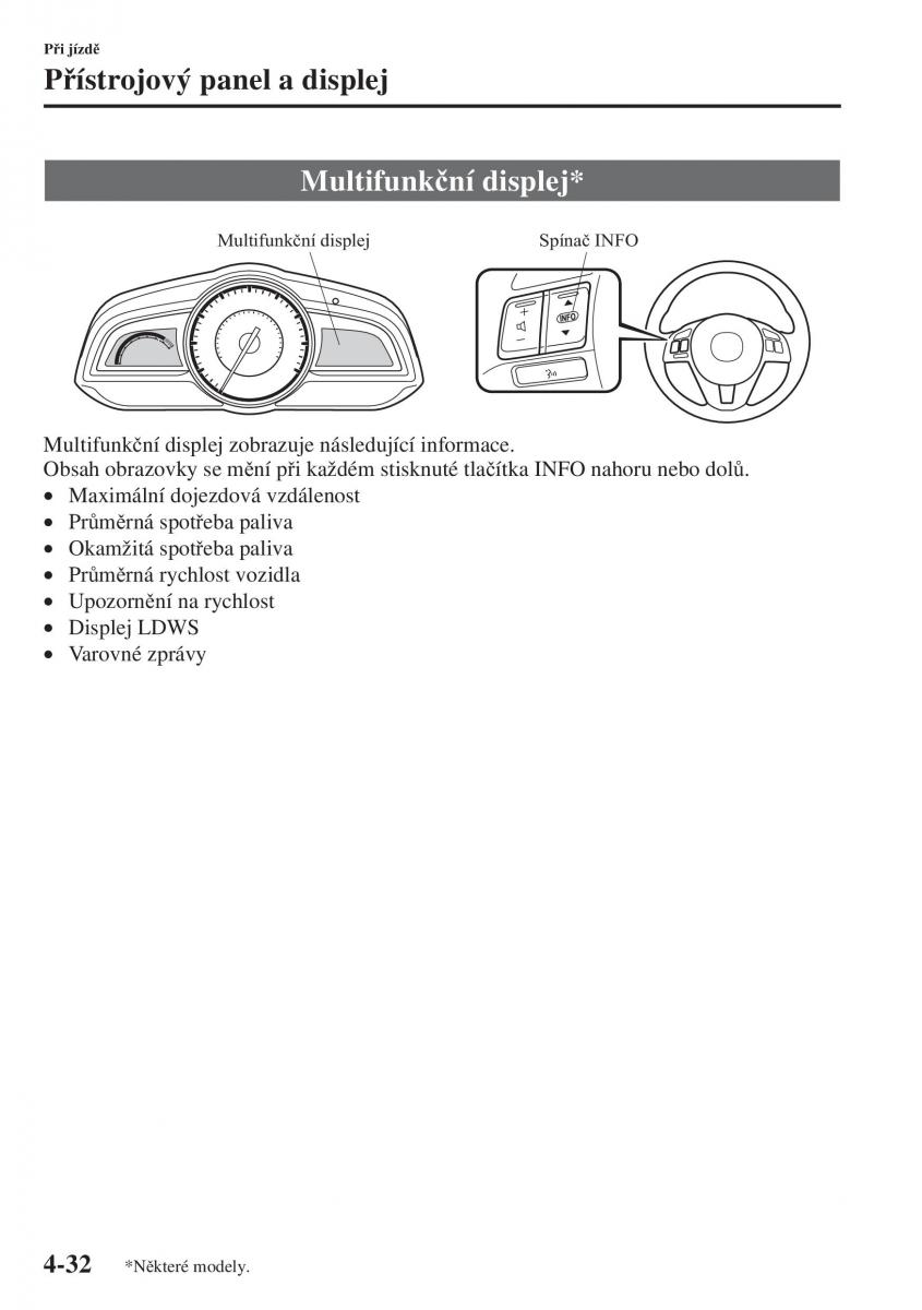 Mazda 3 III navod k obsludze / page 182