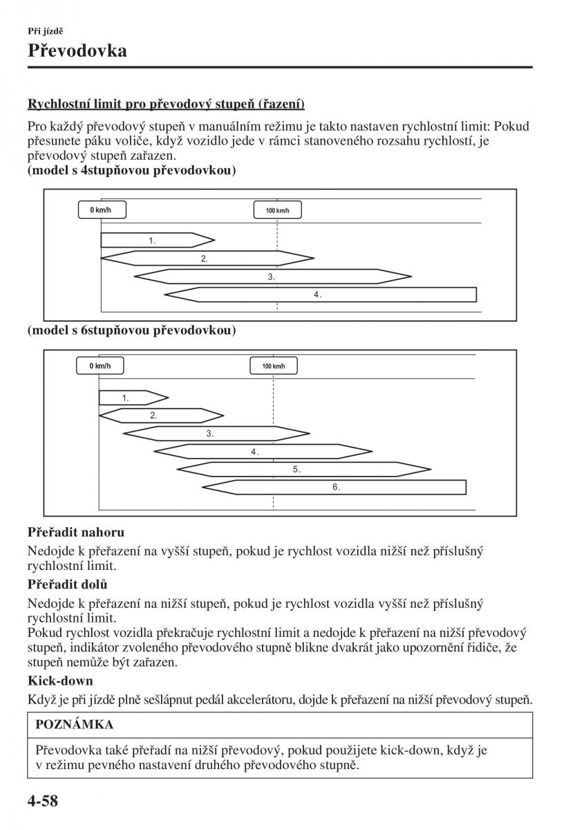 Mazda 3 III navod k obsludze / page 208