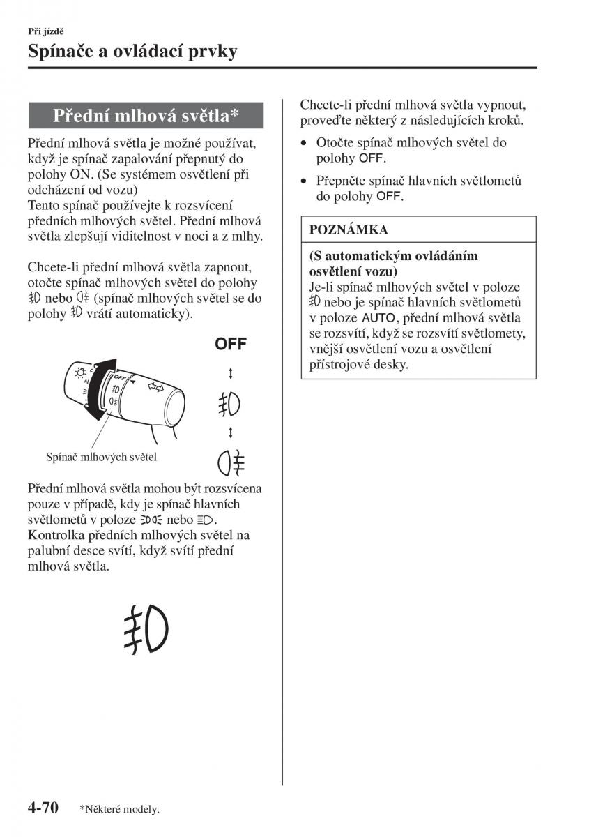 Mazda 3 III navod k obsludze / page 220