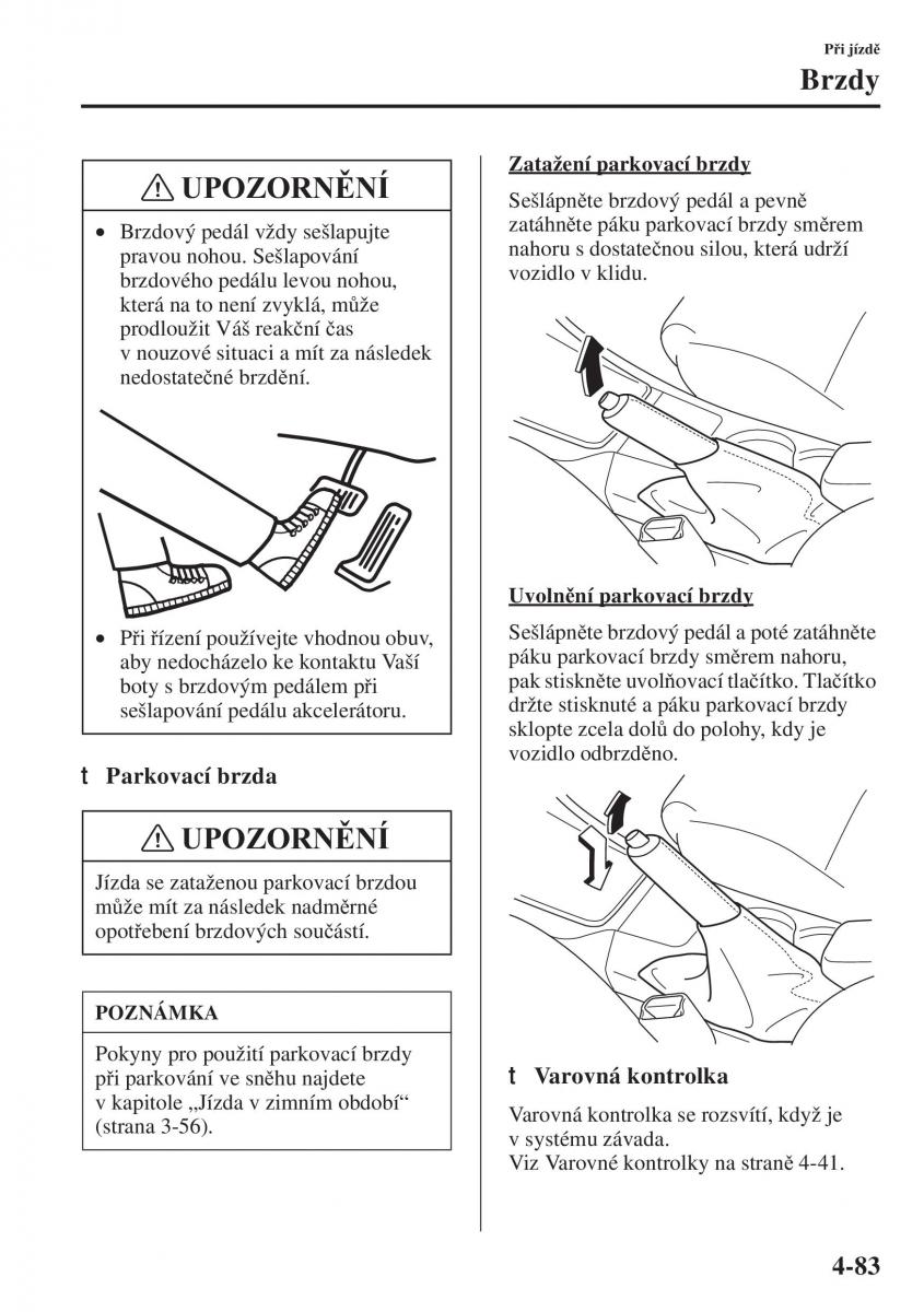 Mazda 3 III navod k obsludze / page 233