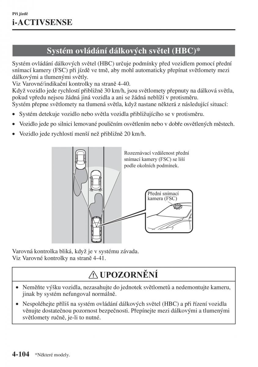 Mazda 3 III navod k obsludze / page 254