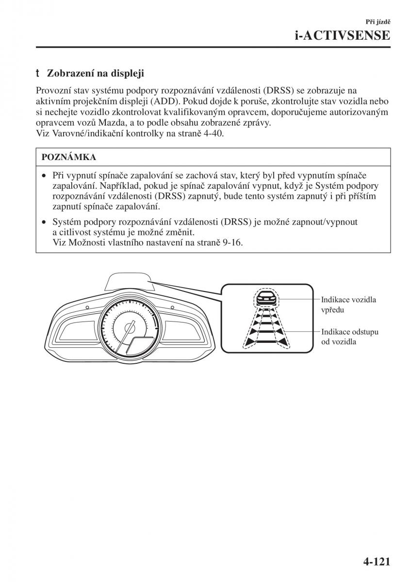 Mazda 3 III navod k obsludze / page 271