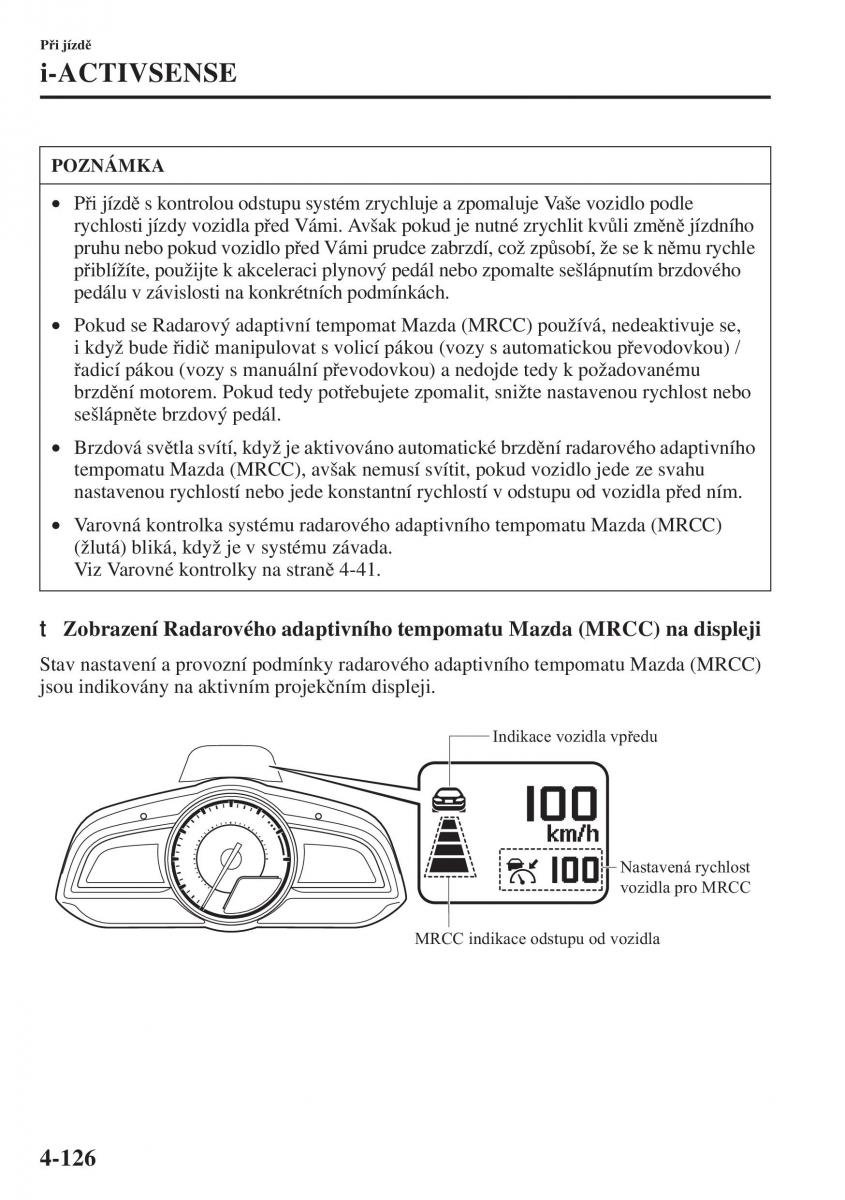 Mazda 3 III navod k obsludze / page 276