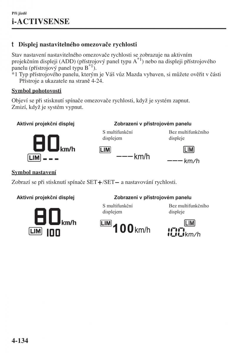 Mazda 3 III navod k obsludze / page 284