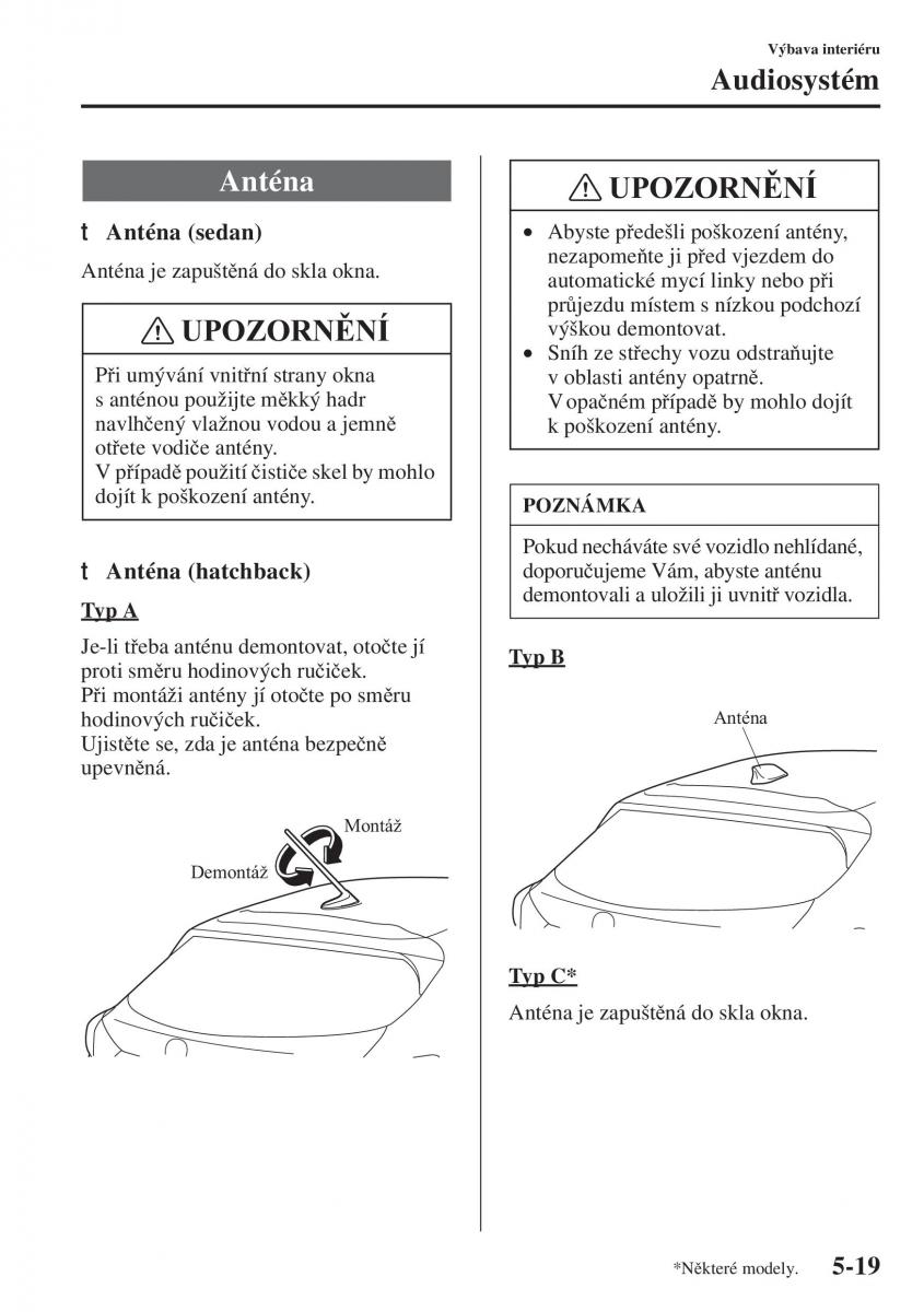 Mazda 3 III navod k obsludze / page 353