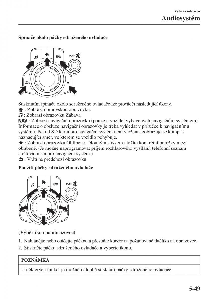 Mazda 3 III navod k obsludze / page 383