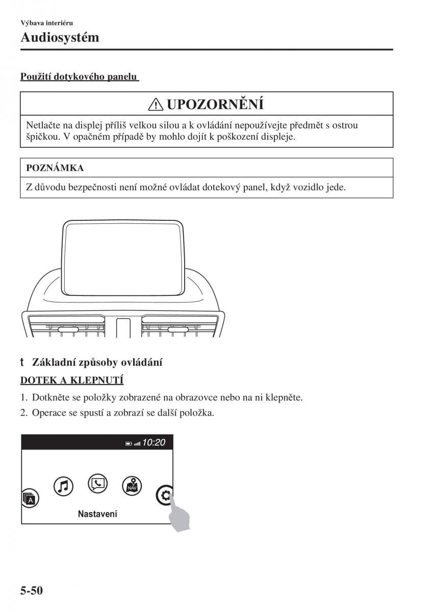 Mazda 3 III navod k obsludze / page 384