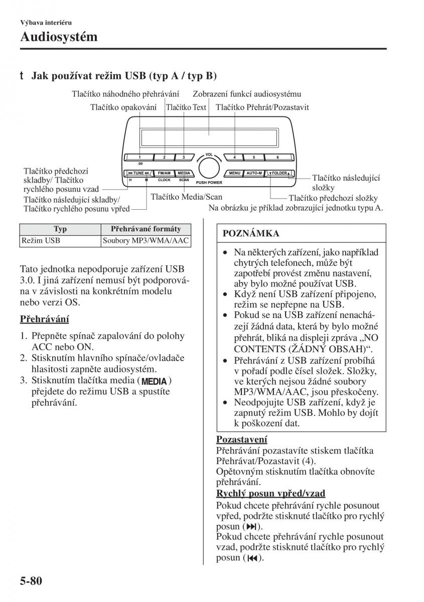 Mazda 3 III navod k obsludze / page 414