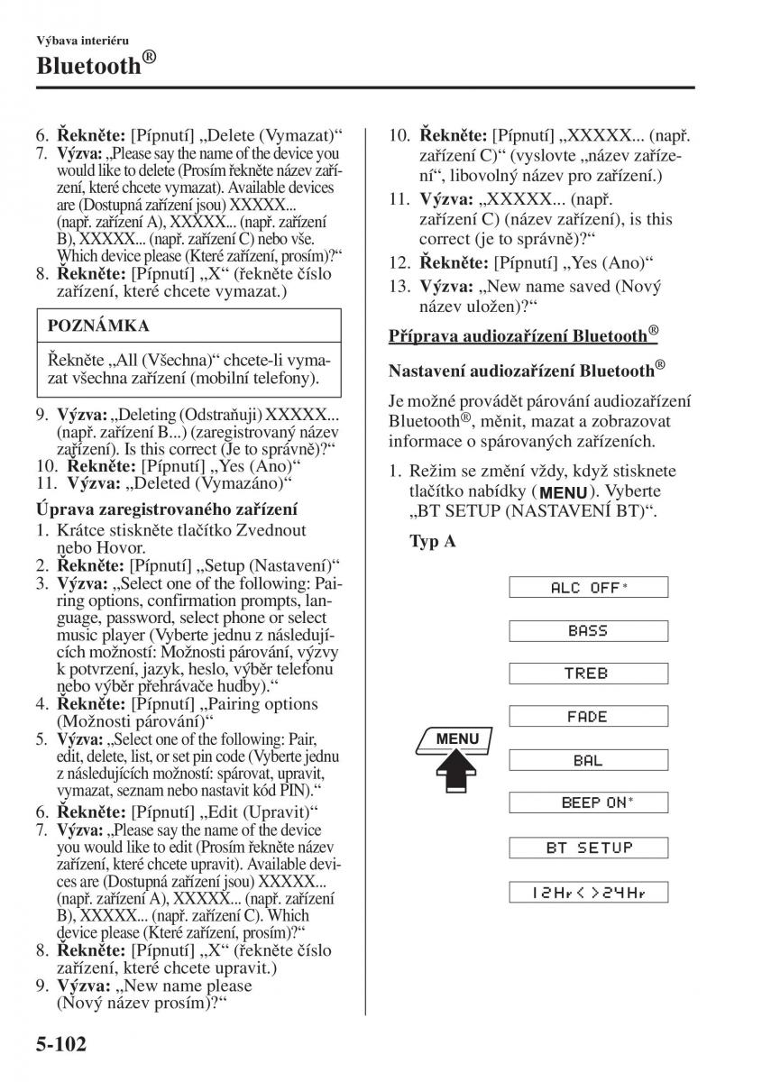 Mazda 3 III navod k obsludze / page 436