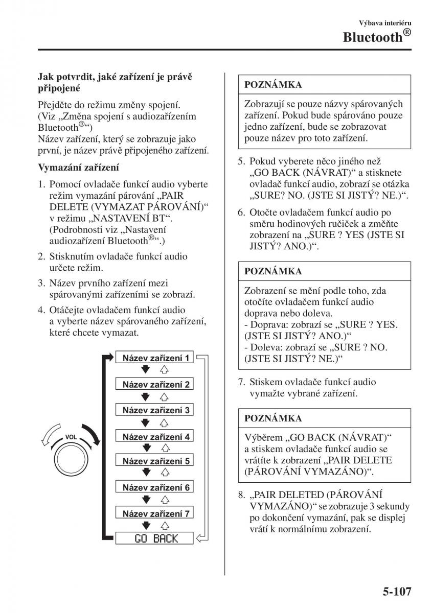 Mazda 3 III navod k obsludze / page 441