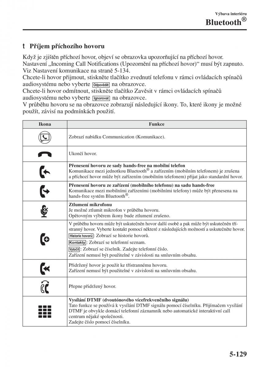 Mazda 3 III navod k obsludze / page 463