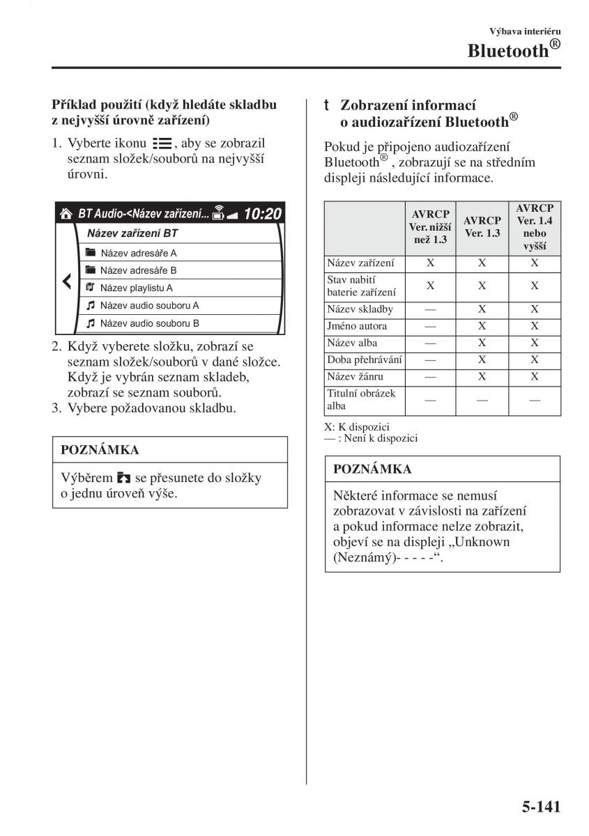 Mazda 3 III navod k obsludze / page 475