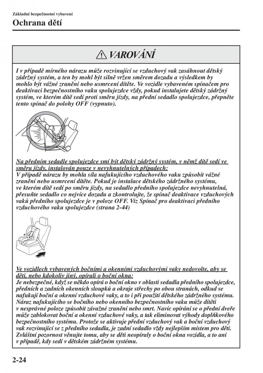 Mazda 3 III navod k obsludze / page 48