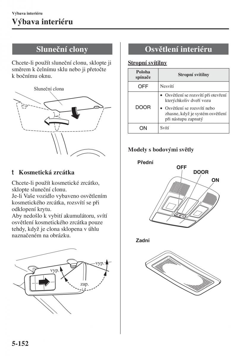 Mazda 3 III navod k obsludze / page 486