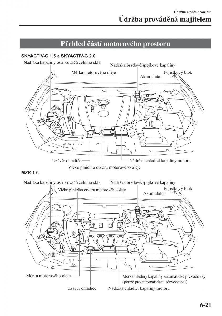 Mazda 3 III navod k obsludze / page 517