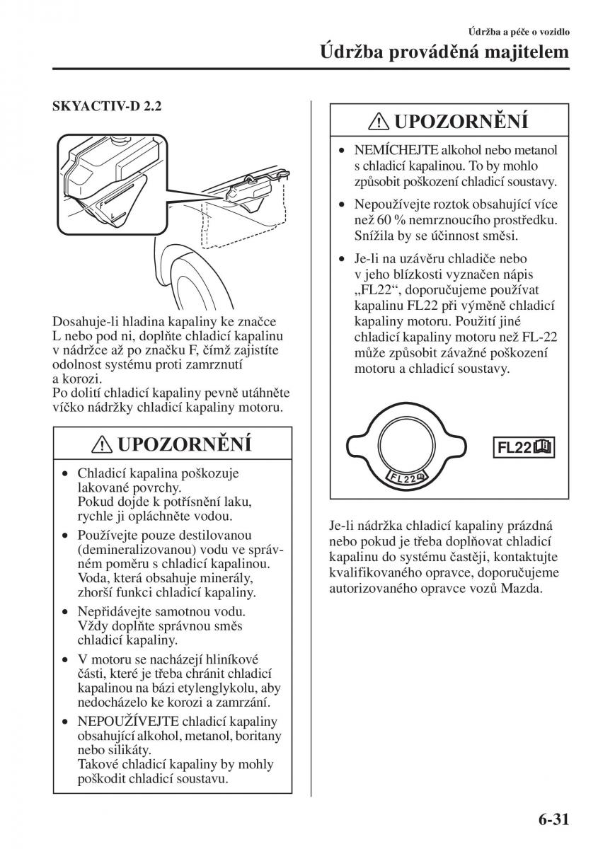 Mazda 3 III navod k obsludze / page 527