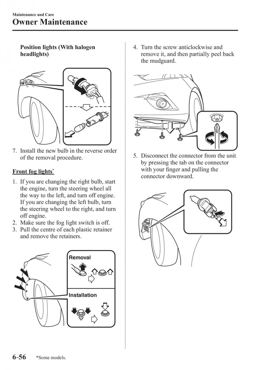 Mazda 3 III owners manual / page 552