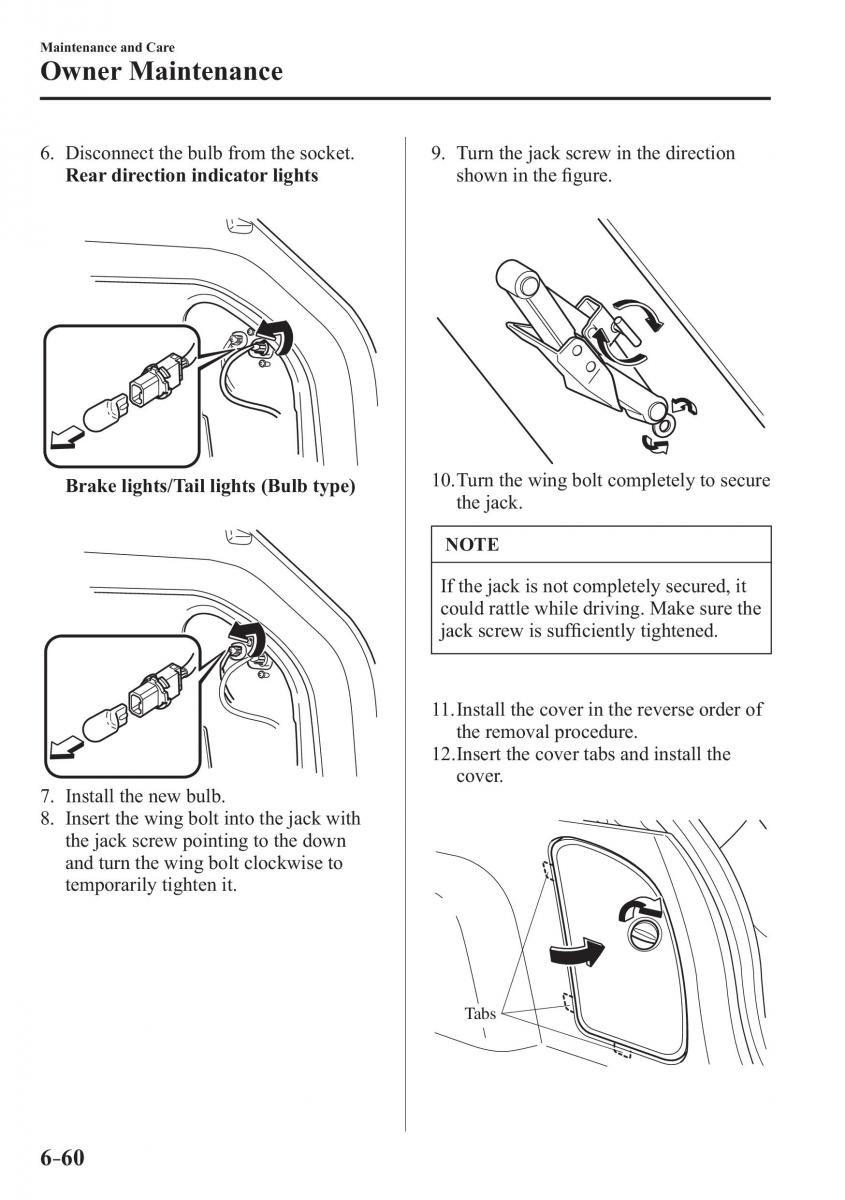 Mazda 3 III owners manual / page 556