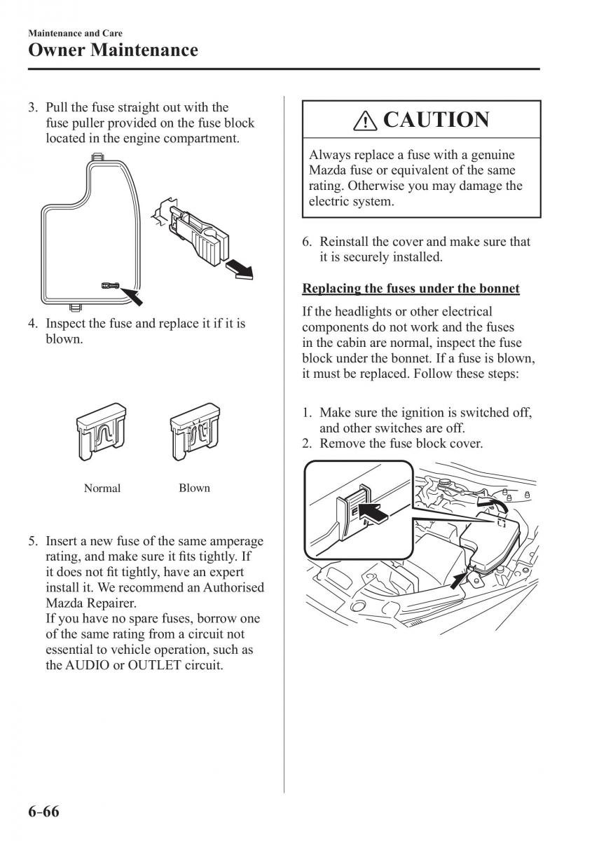 Mazda 3 III owners manual / page 562