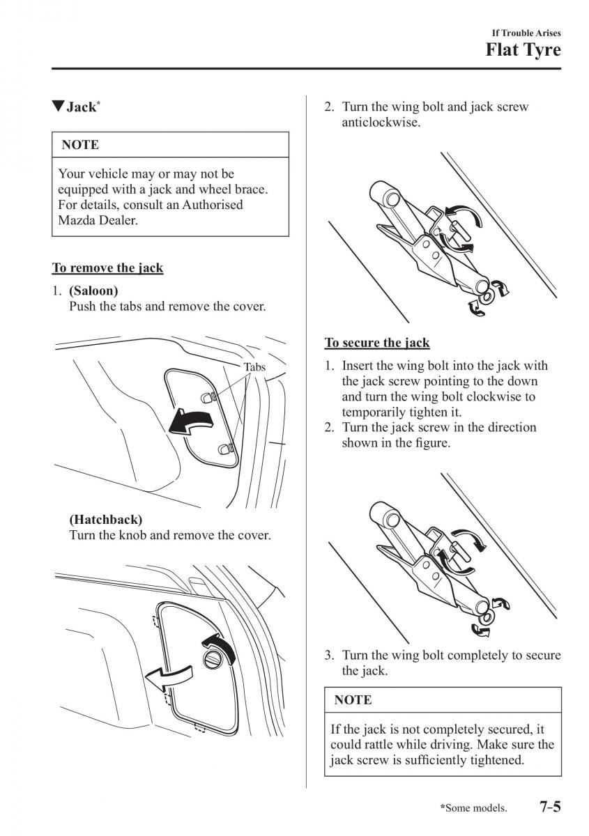 Mazda 3 III owners manual / page 581