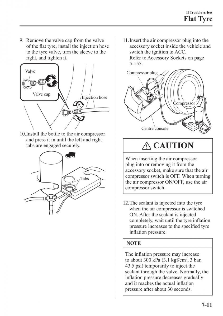 Mazda 3 III owners manual / page 587