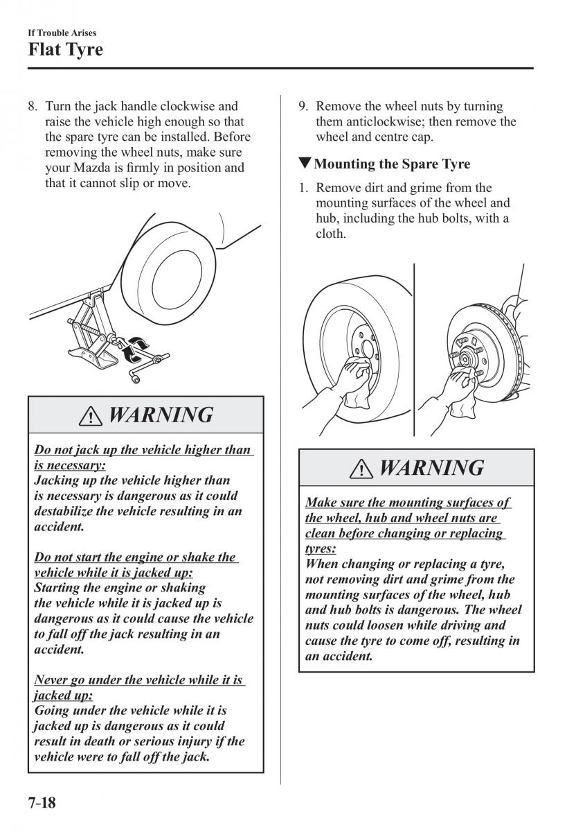 Mazda 3 III owners manual / page 594