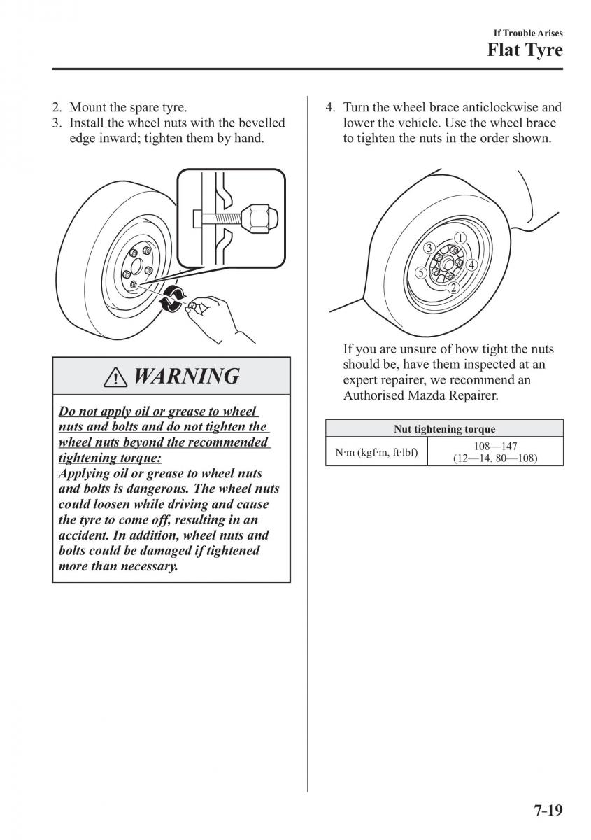 Mazda 3 III owners manual / page 595