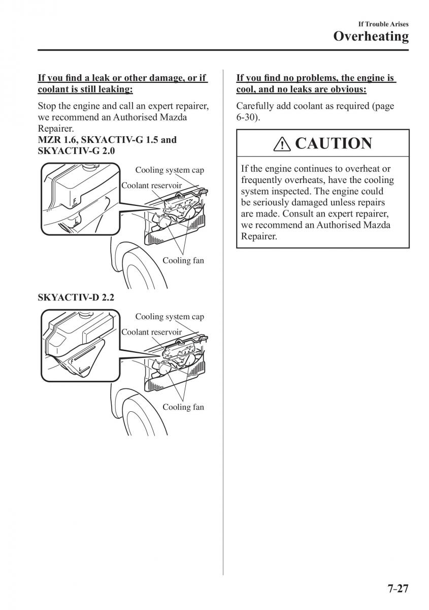 Mazda 3 III owners manual / page 603