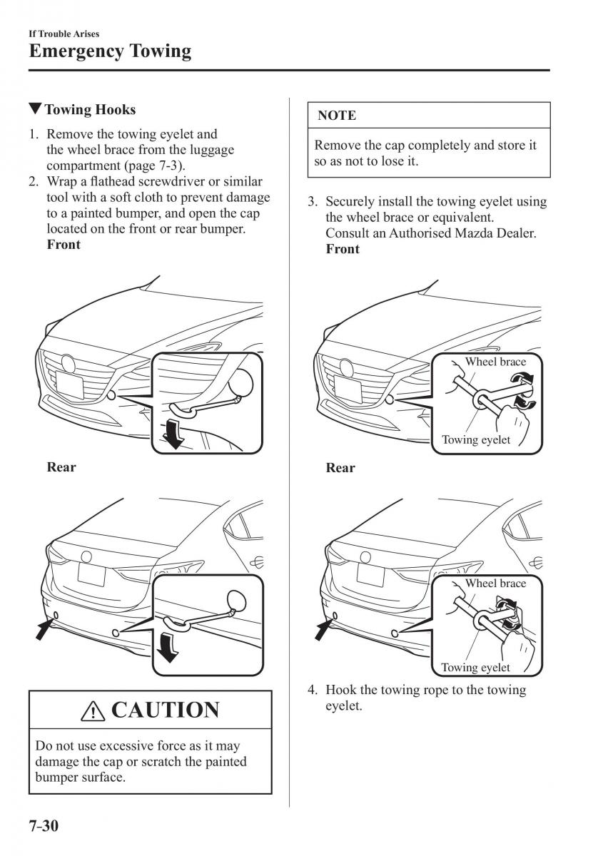 Mazda 3 III owners manual / page 606