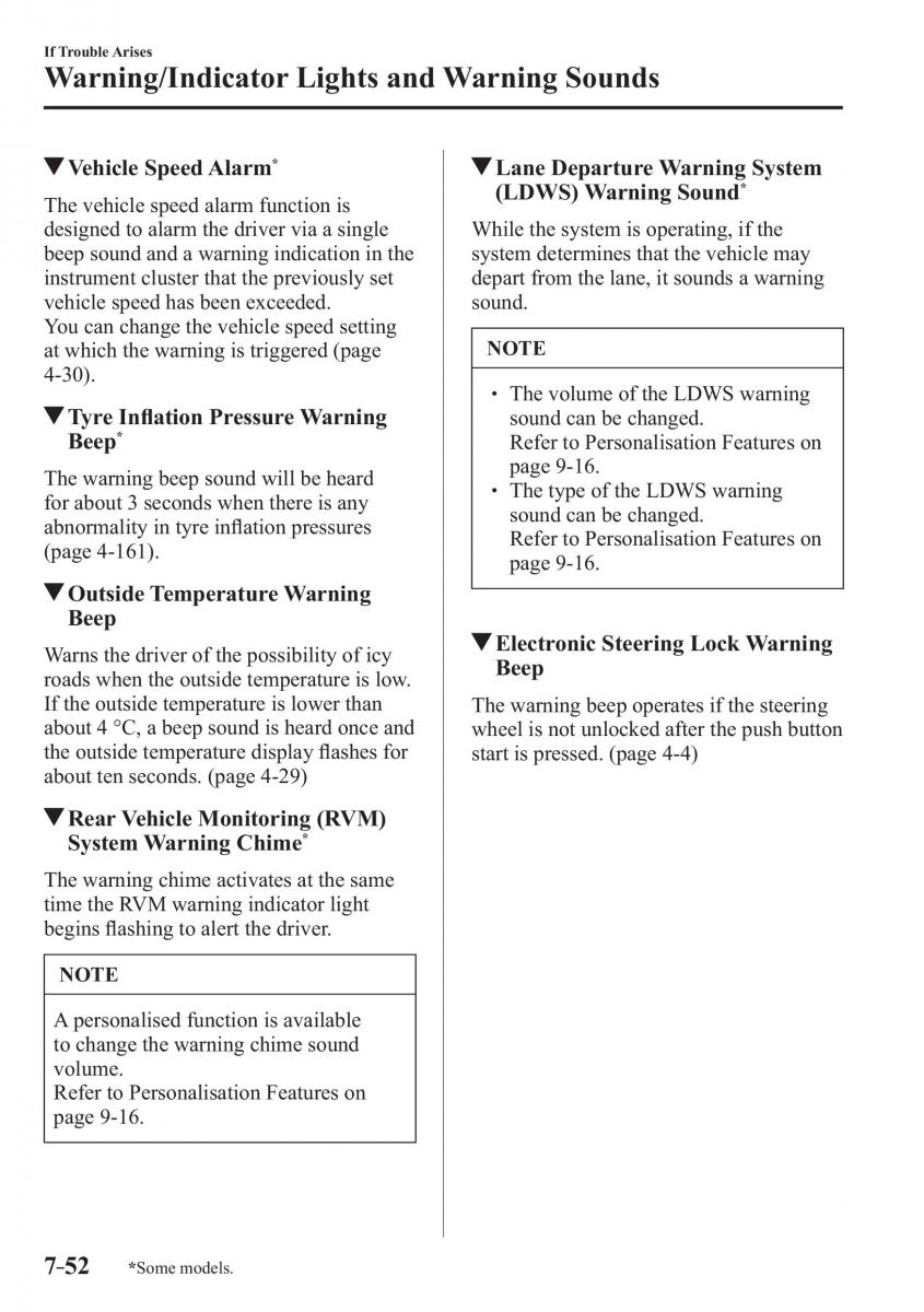 Mazda 3 III owners manual / page 628