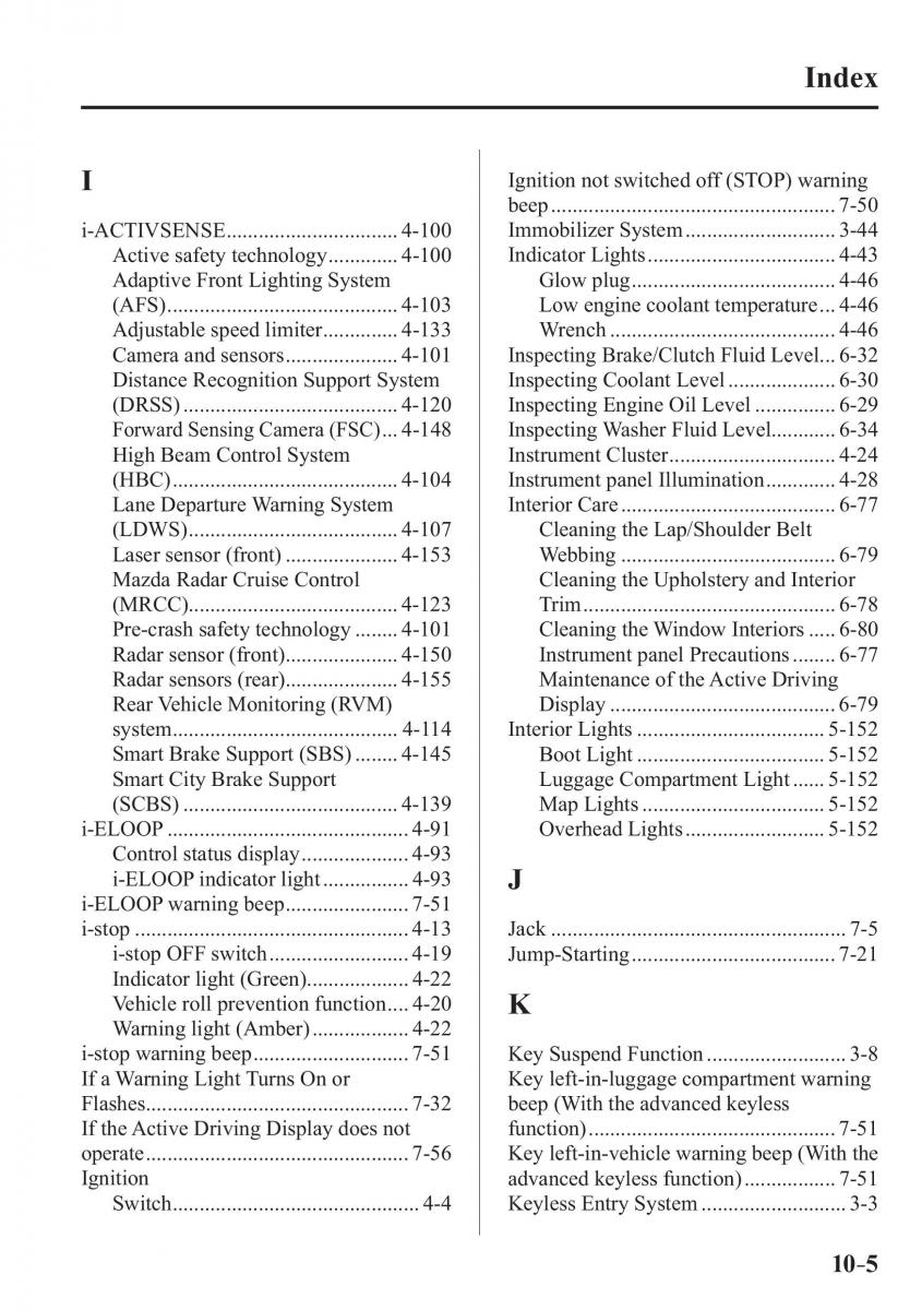 Mazda 3 III owners manual / page 681