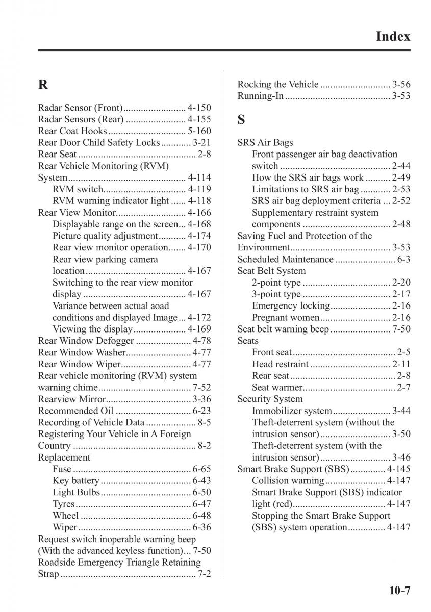 Mazda 3 III owners manual / page 683