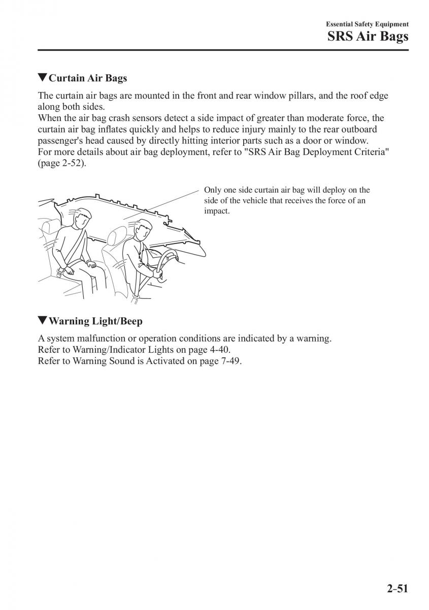 Mazda 3 III owners manual / page 75