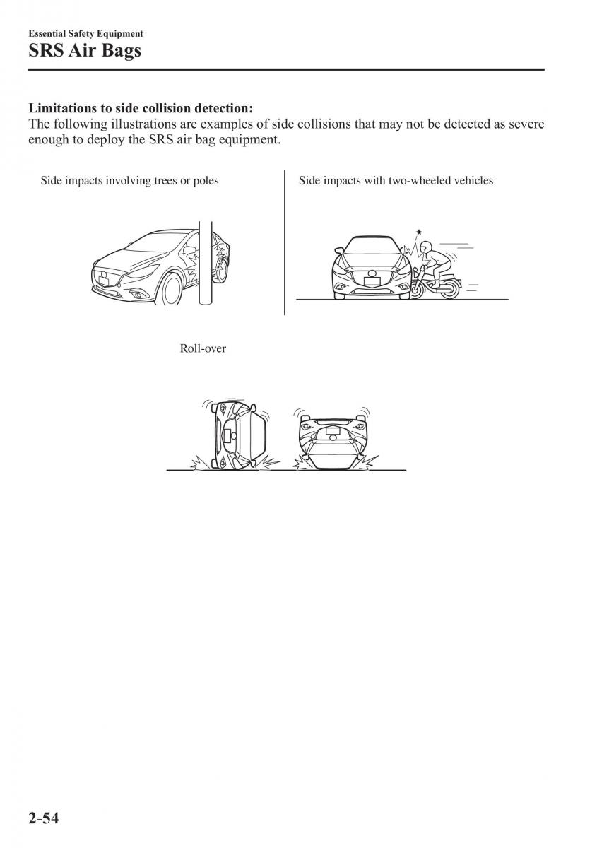 Mazda 3 III owners manual / page 78