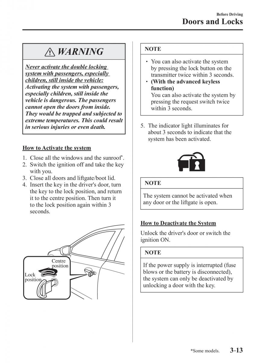 Mazda 3 III owners manual / page 91