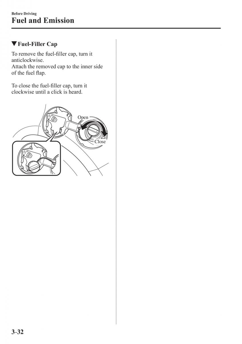 Mazda 3 III owners manual / page 110