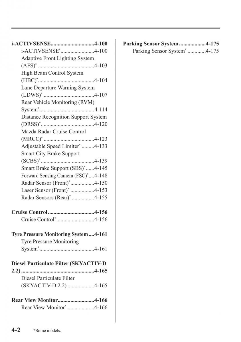 Mazda 3 III owners manual / page 152