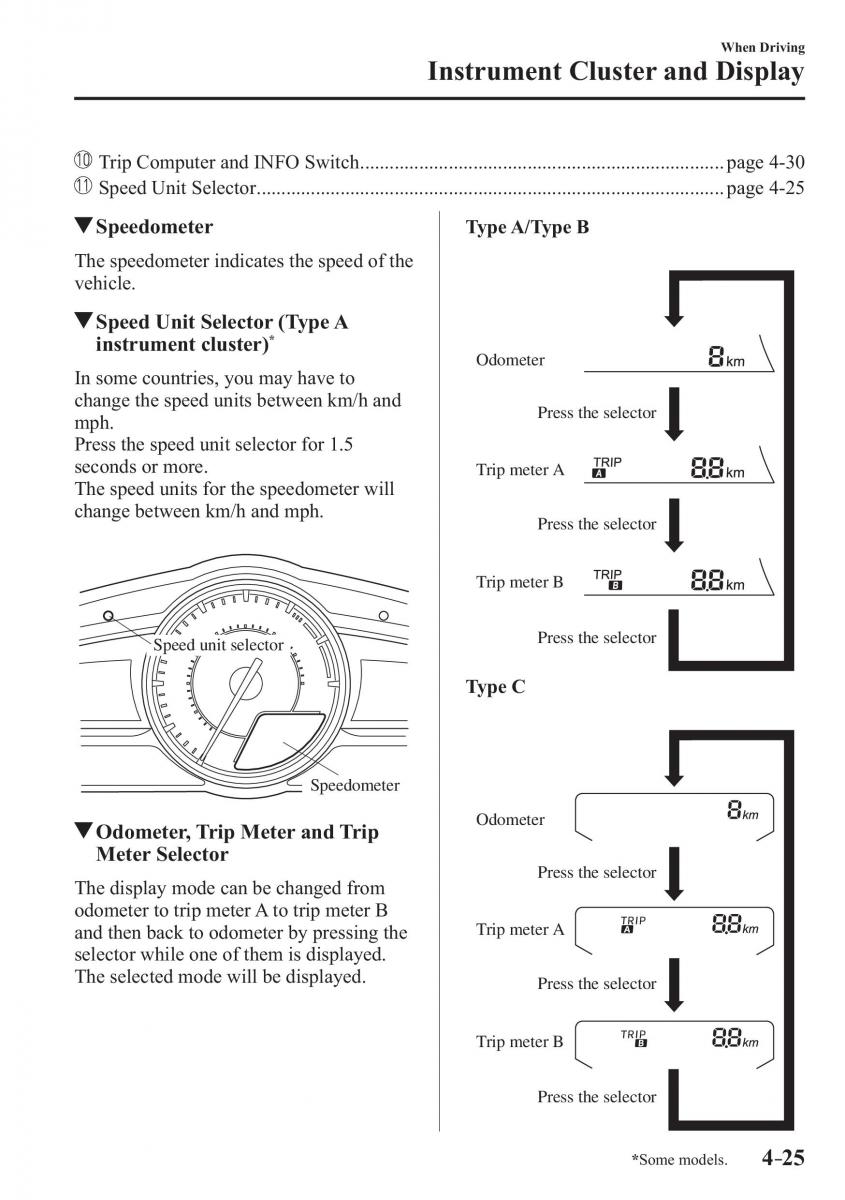 Mazda 3 III owners manual / page 175