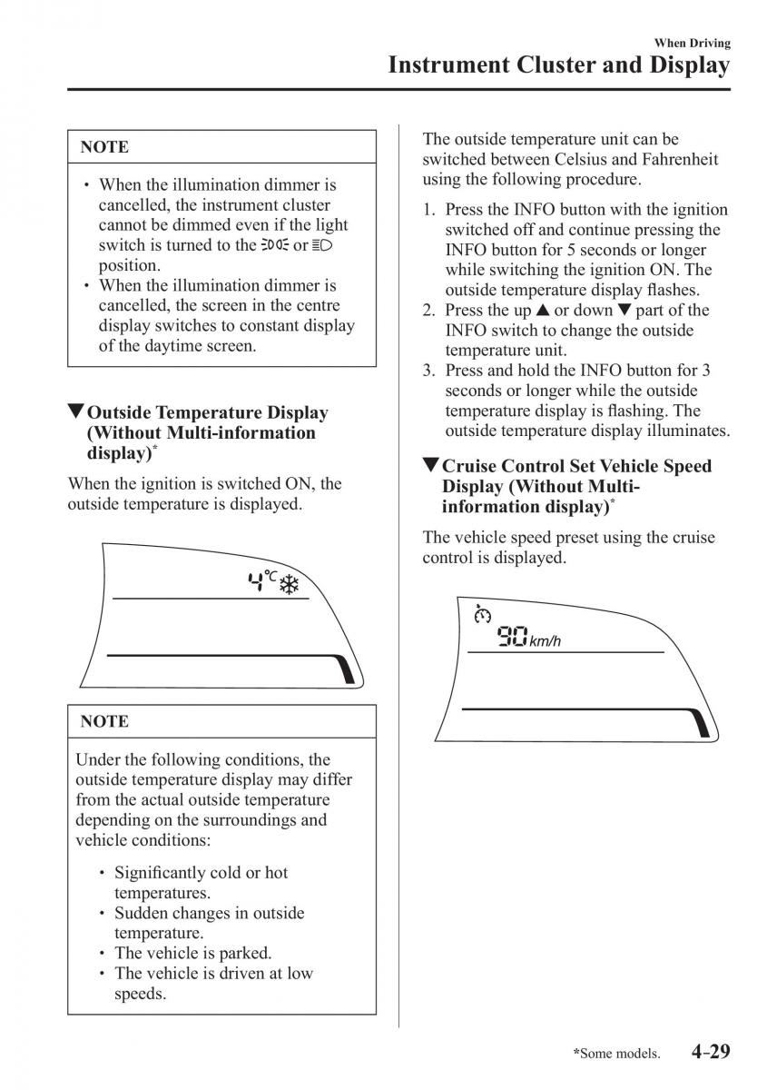 Mazda 3 III owners manual / page 179