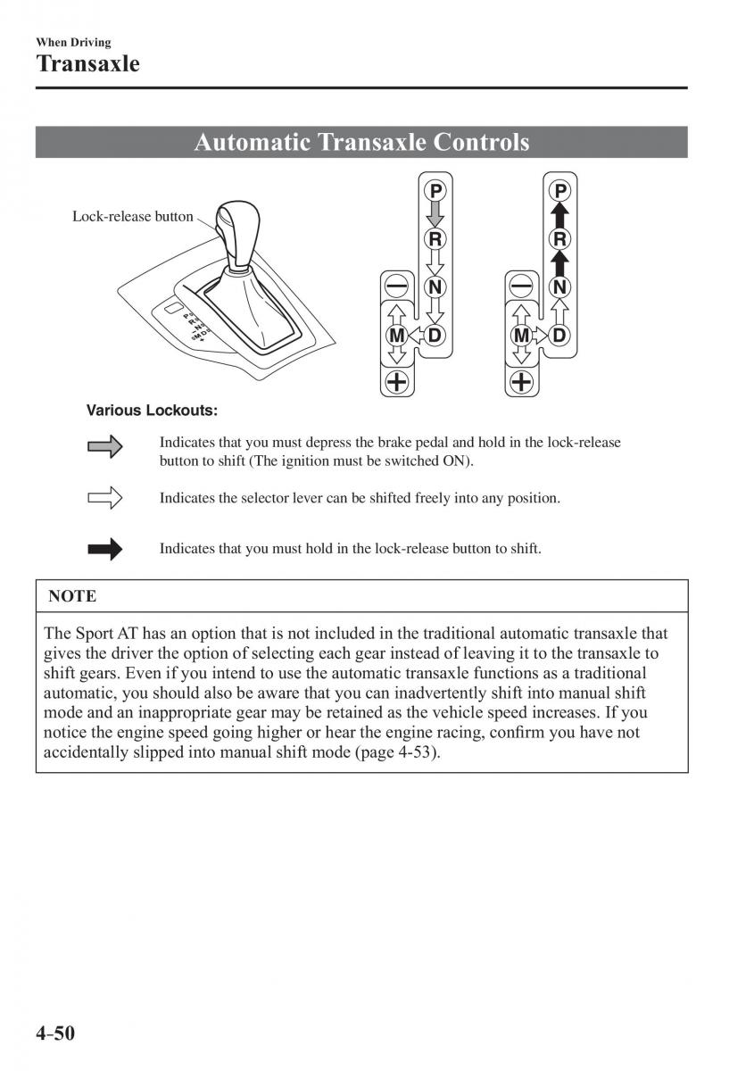 Mazda 3 III owners manual / page 200