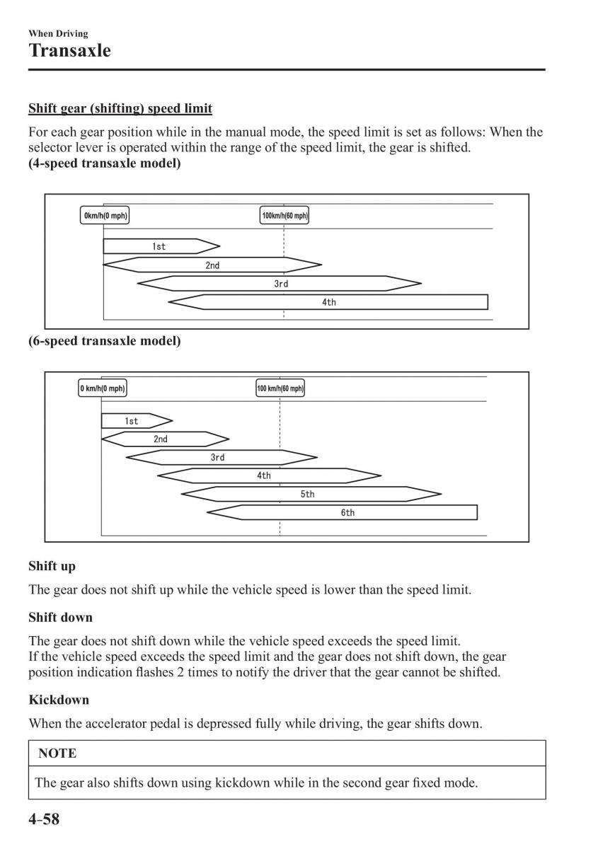 Mazda 3 III owners manual / page 208