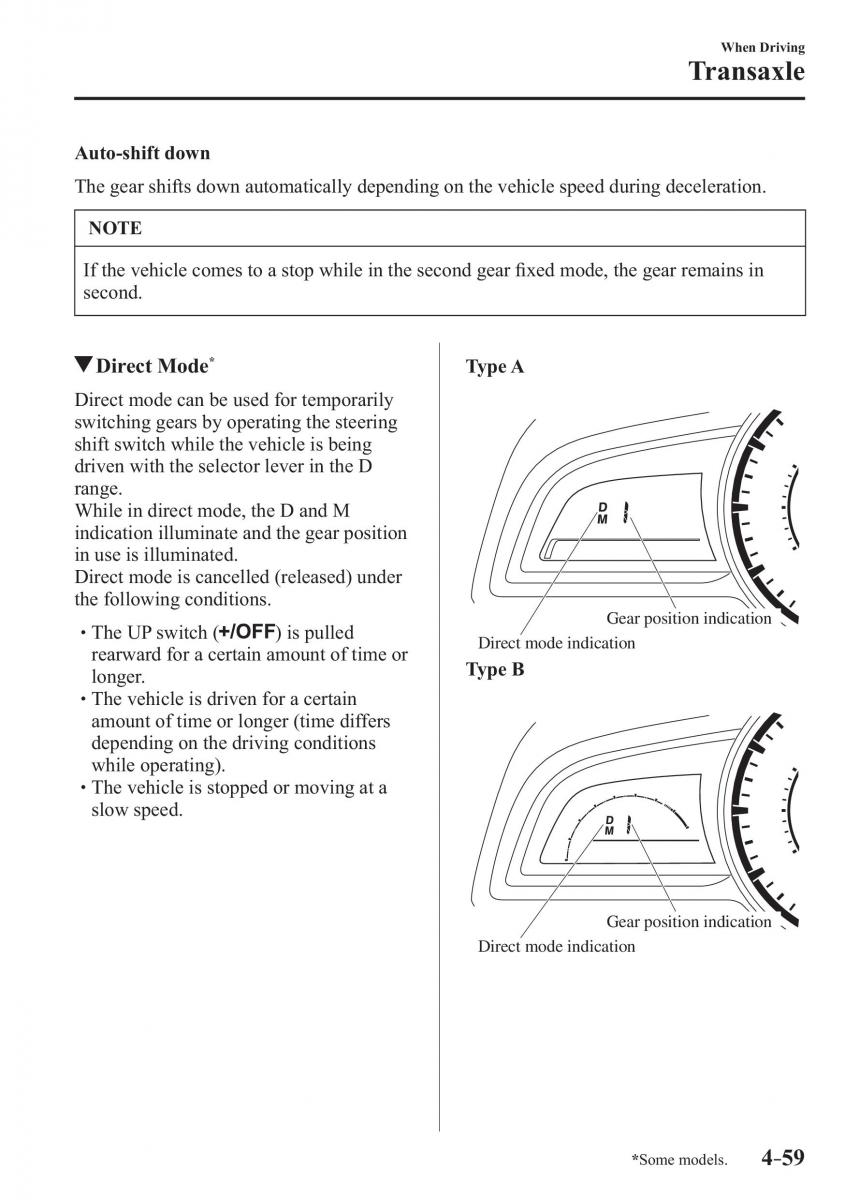 Mazda 3 III owners manual / page 209