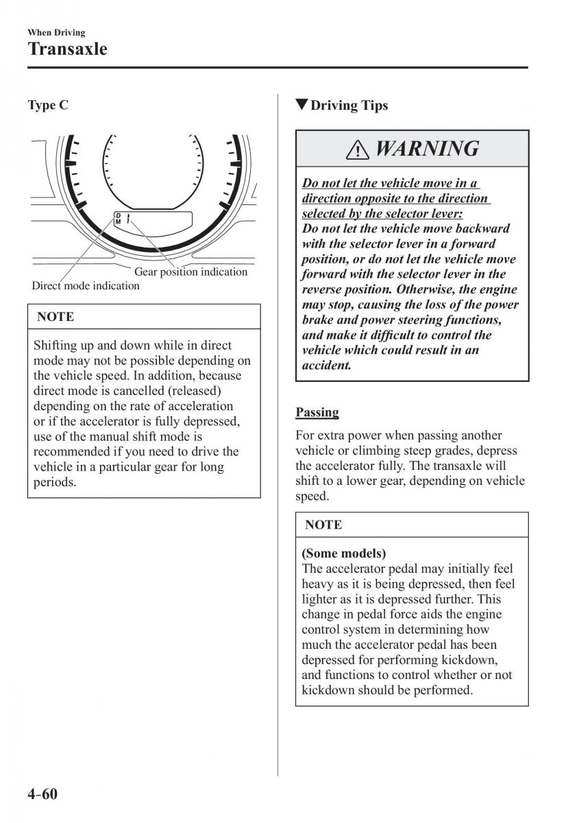 Mazda 3 III owners manual / page 210