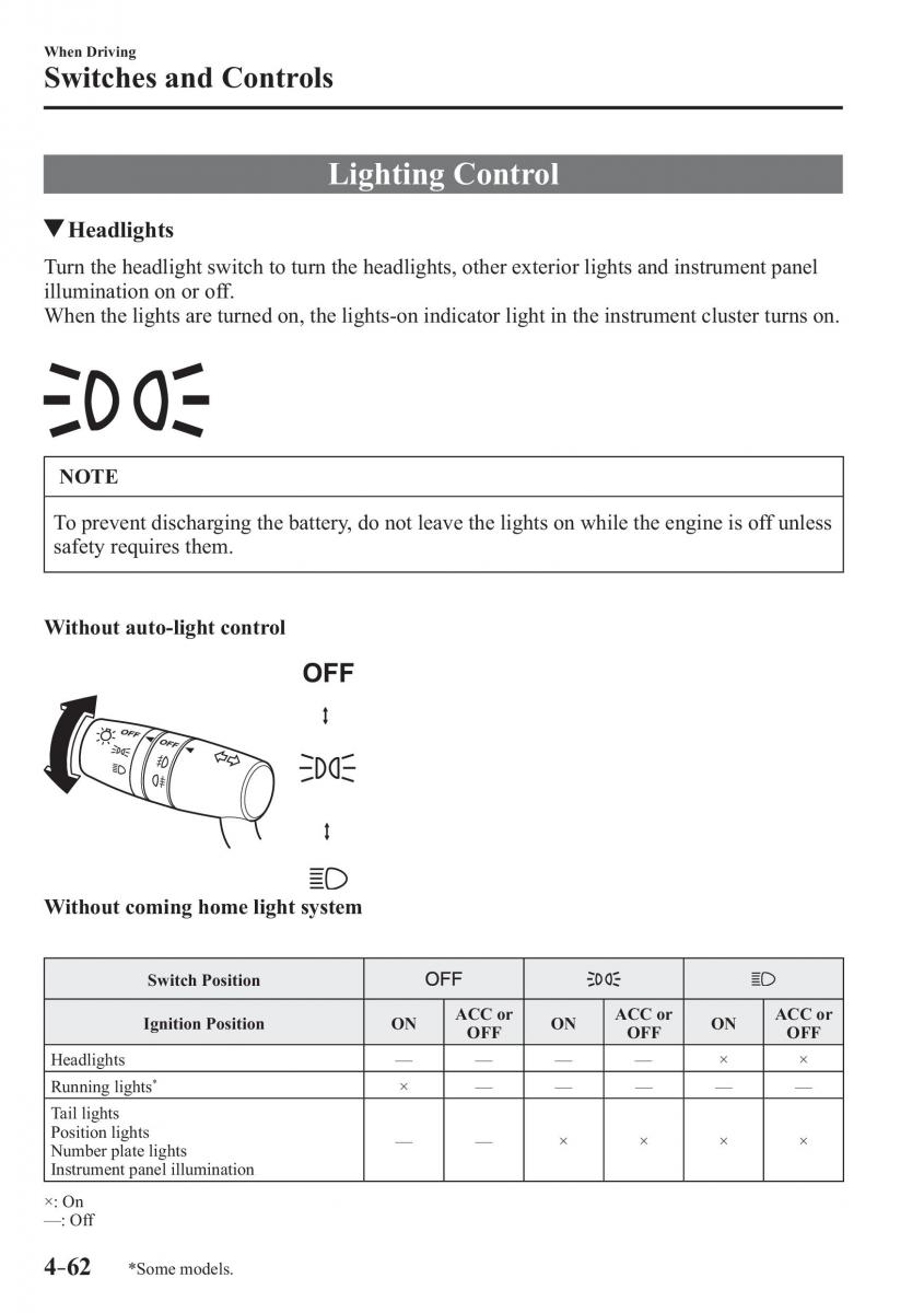 Mazda 3 III owners manual / page 212